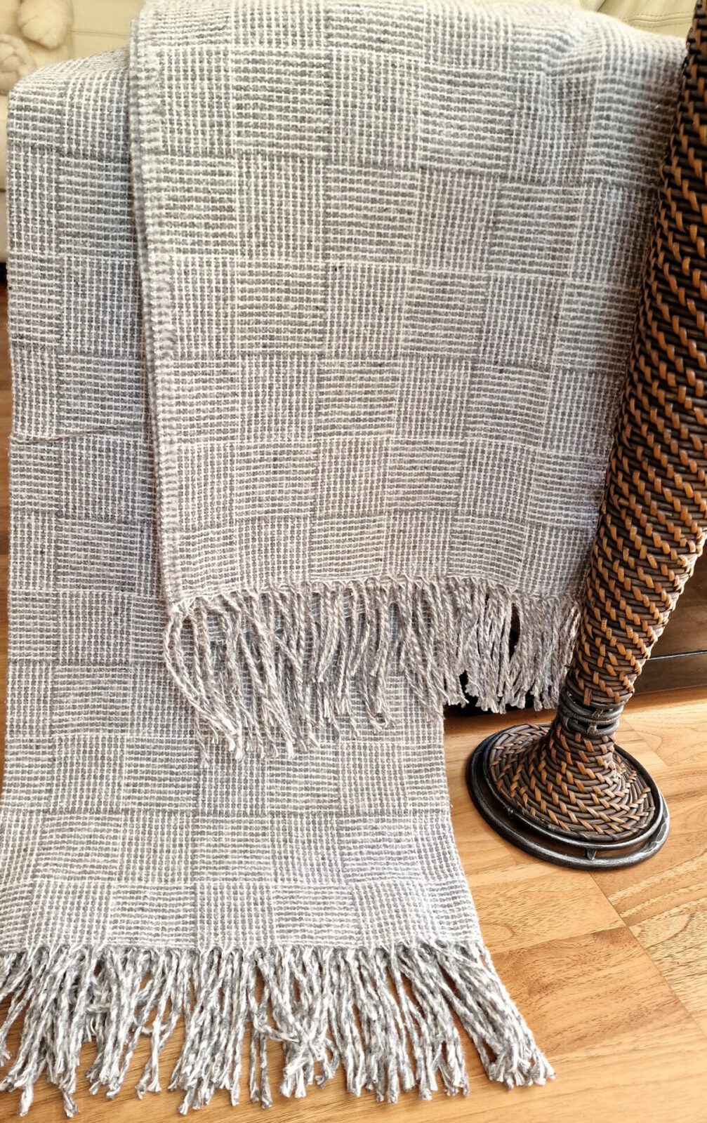 Wolldecken und Wollplaids