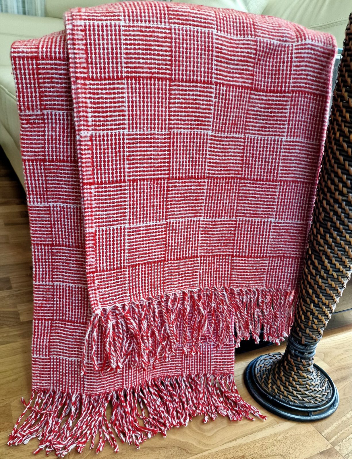Wolldecken und Wollplaids