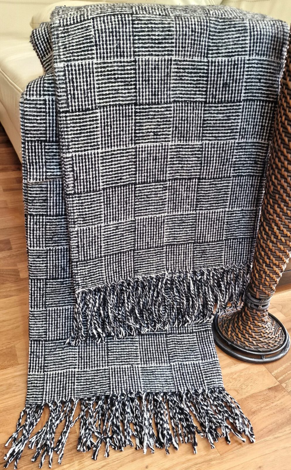 Wolldecken und Wollplaids