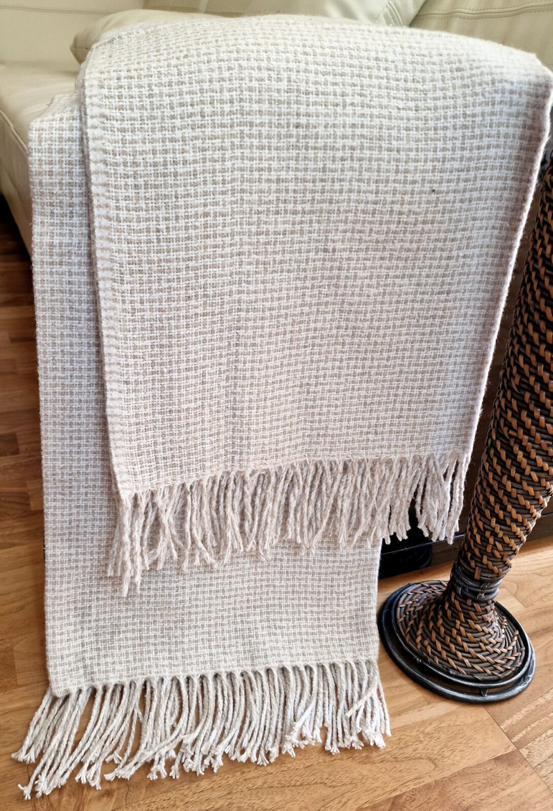 Wolldecken und Wollplaids