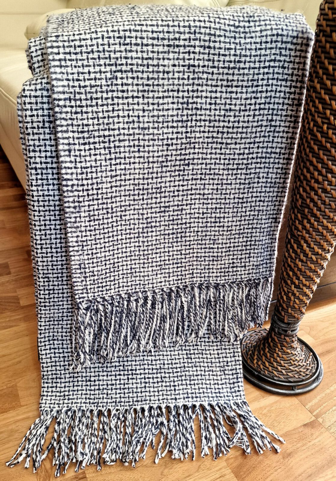 Wolldecken und Wollplaids