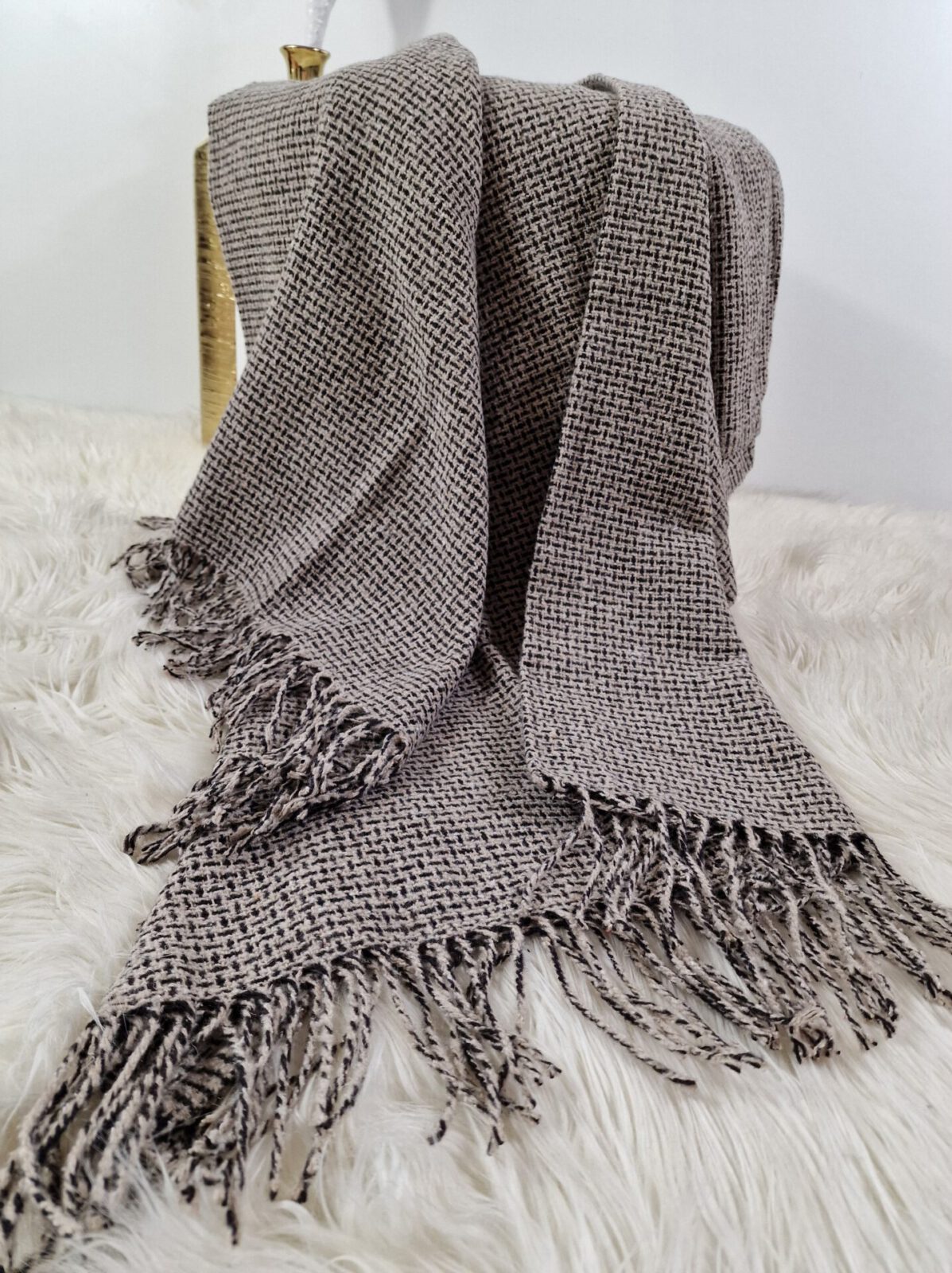 Wolldecken und Wollplaids