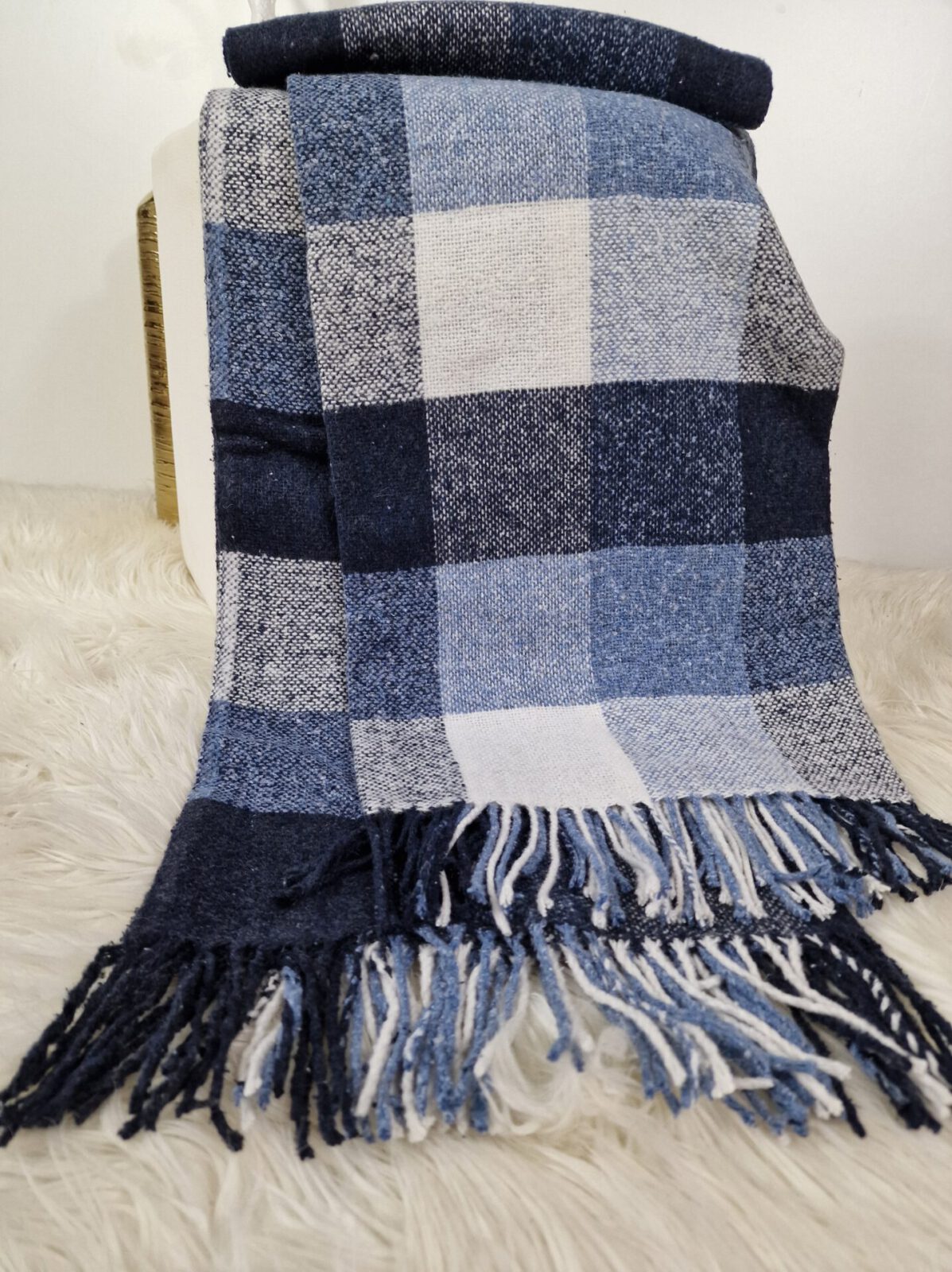 Wolldecken und Wollplaids