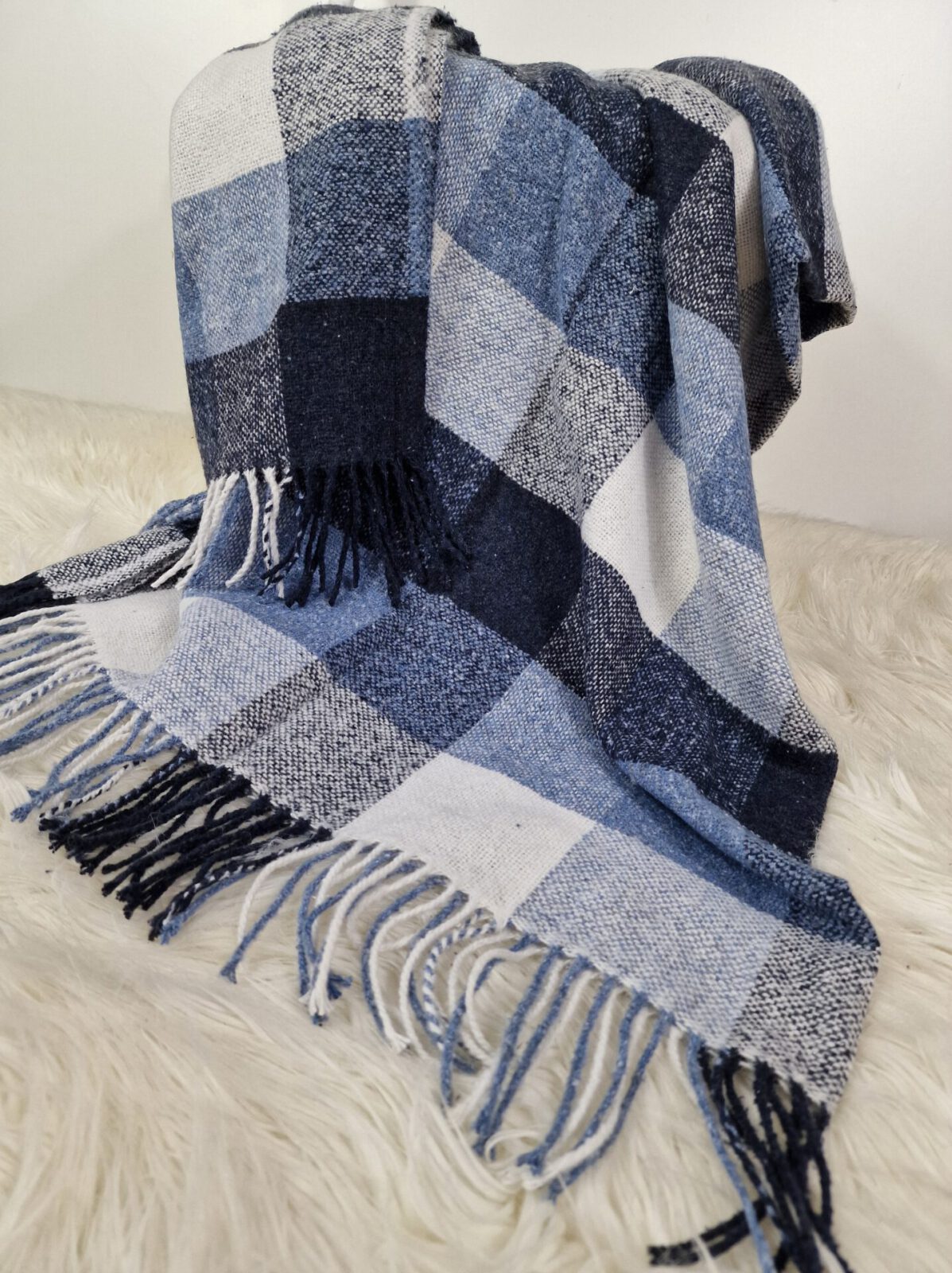 Wolldecken und Wollplaids