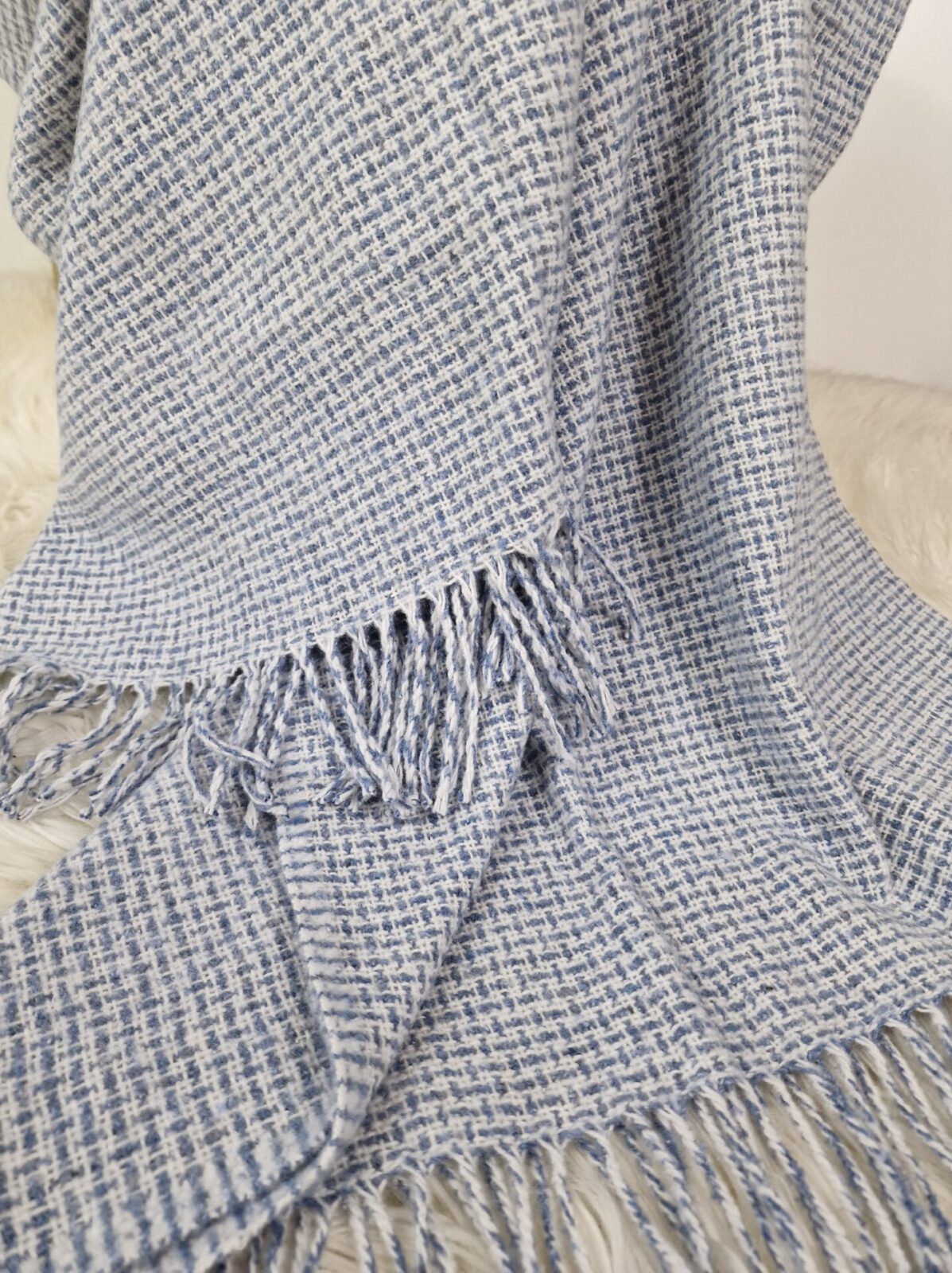 Wolldecken und Wollplaids