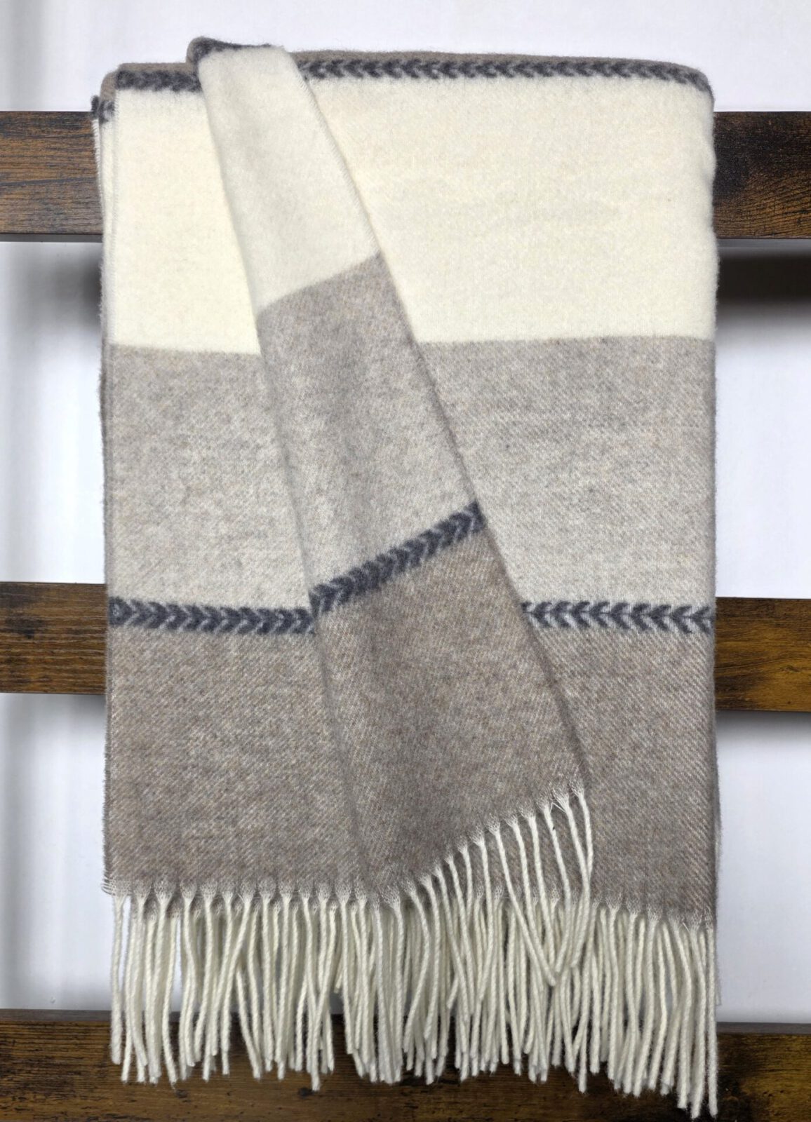 Wolldecken und Wollplaids