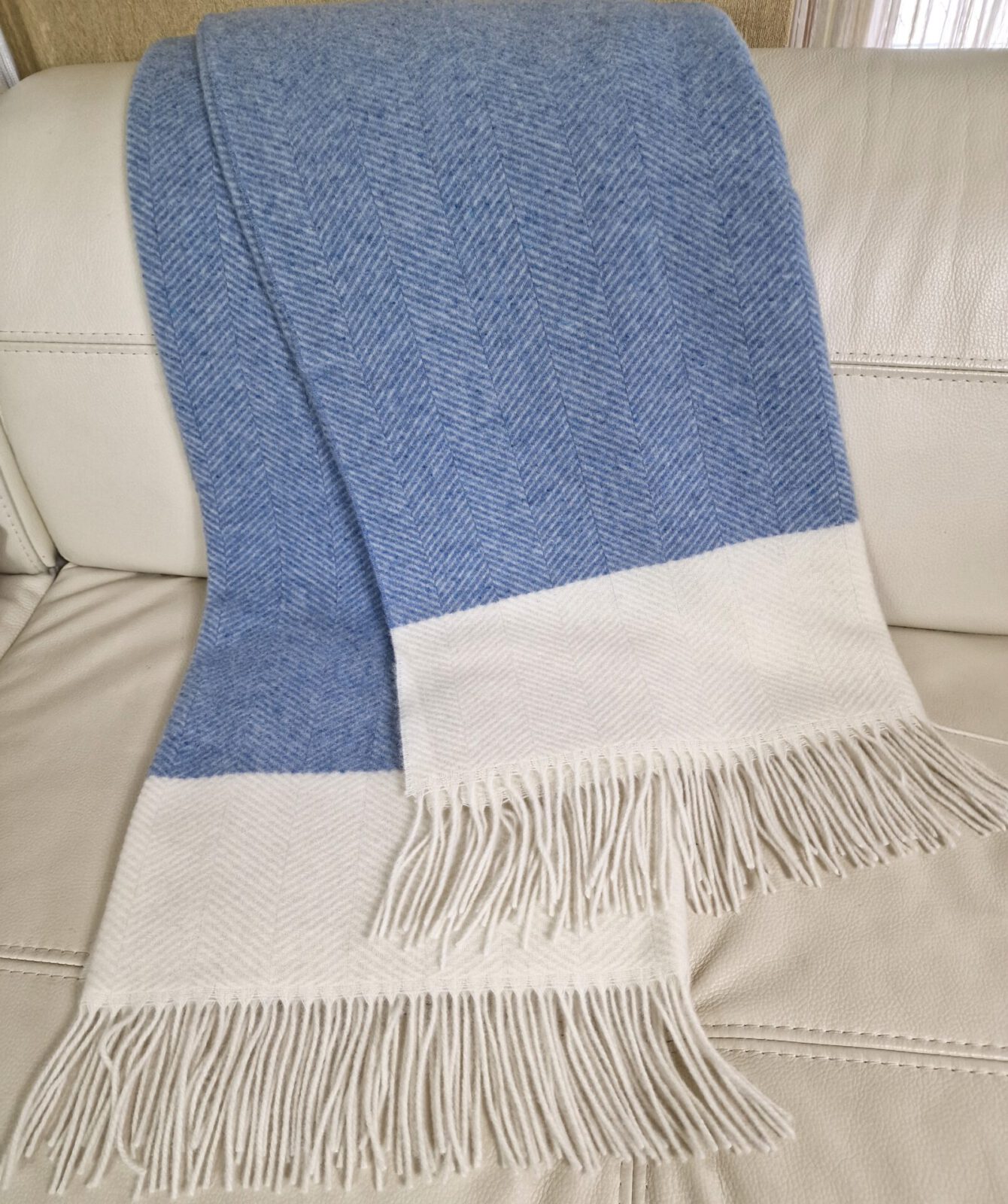 Wolldecken und Wollplaids