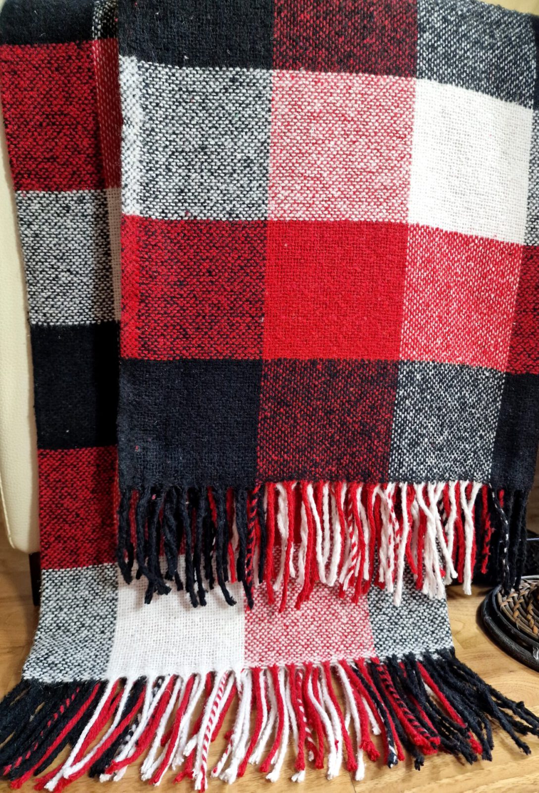Wolldecken und Wollplaids