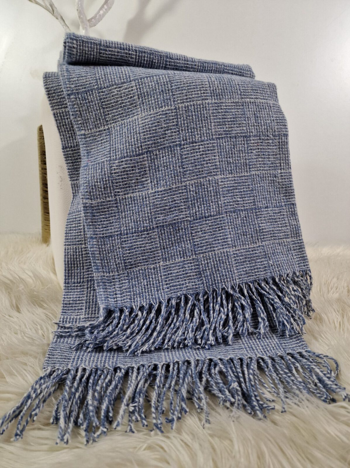 Wolldecken und Wollplaids