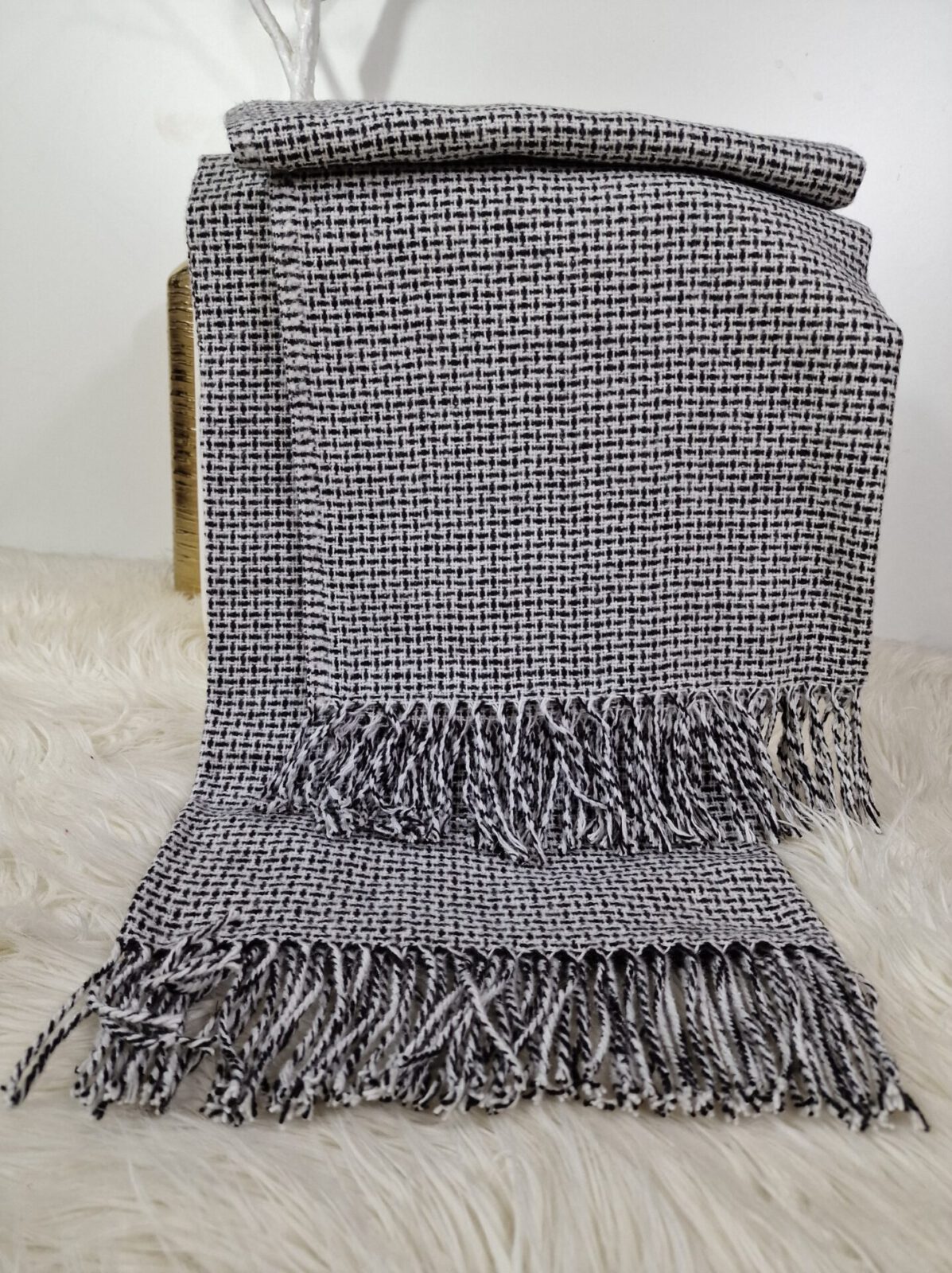 Wolldecken und Wollplaids