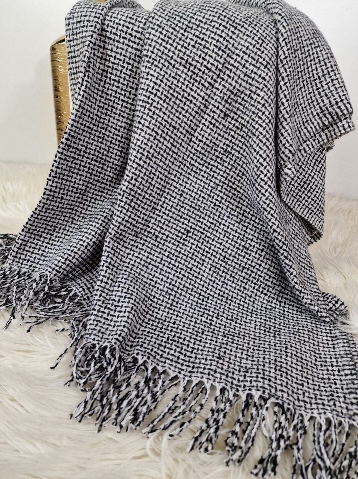 Wolldecken und Wollplaids