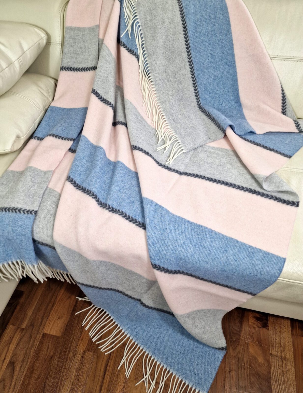 Wolldecken und Wollplaids