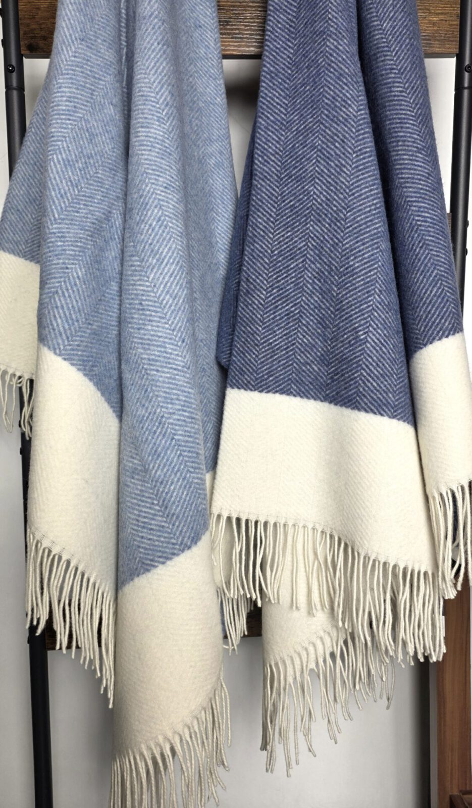 Wolldecken und Wollplaids