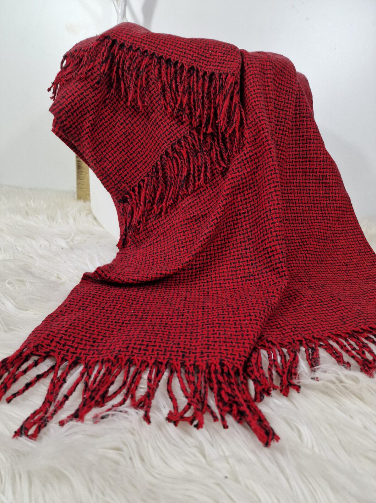 Wolldecken und Wollplaids