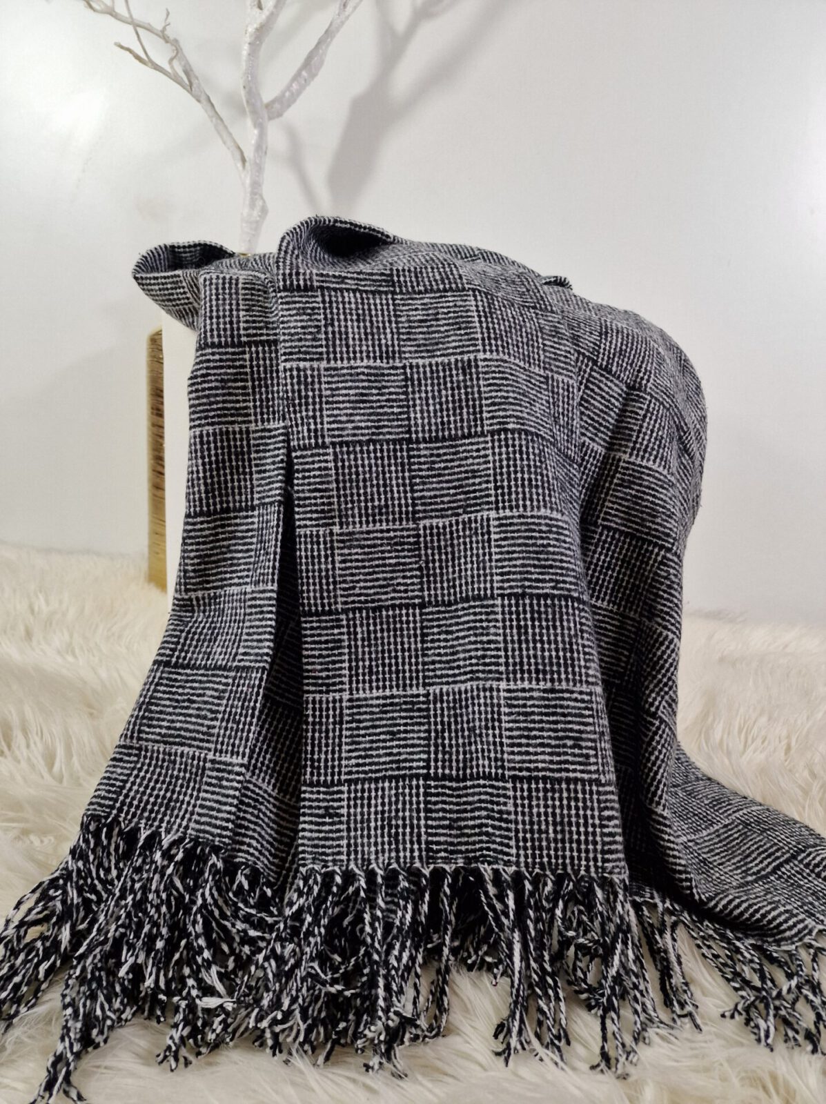 Wolldecken und Wollplaids