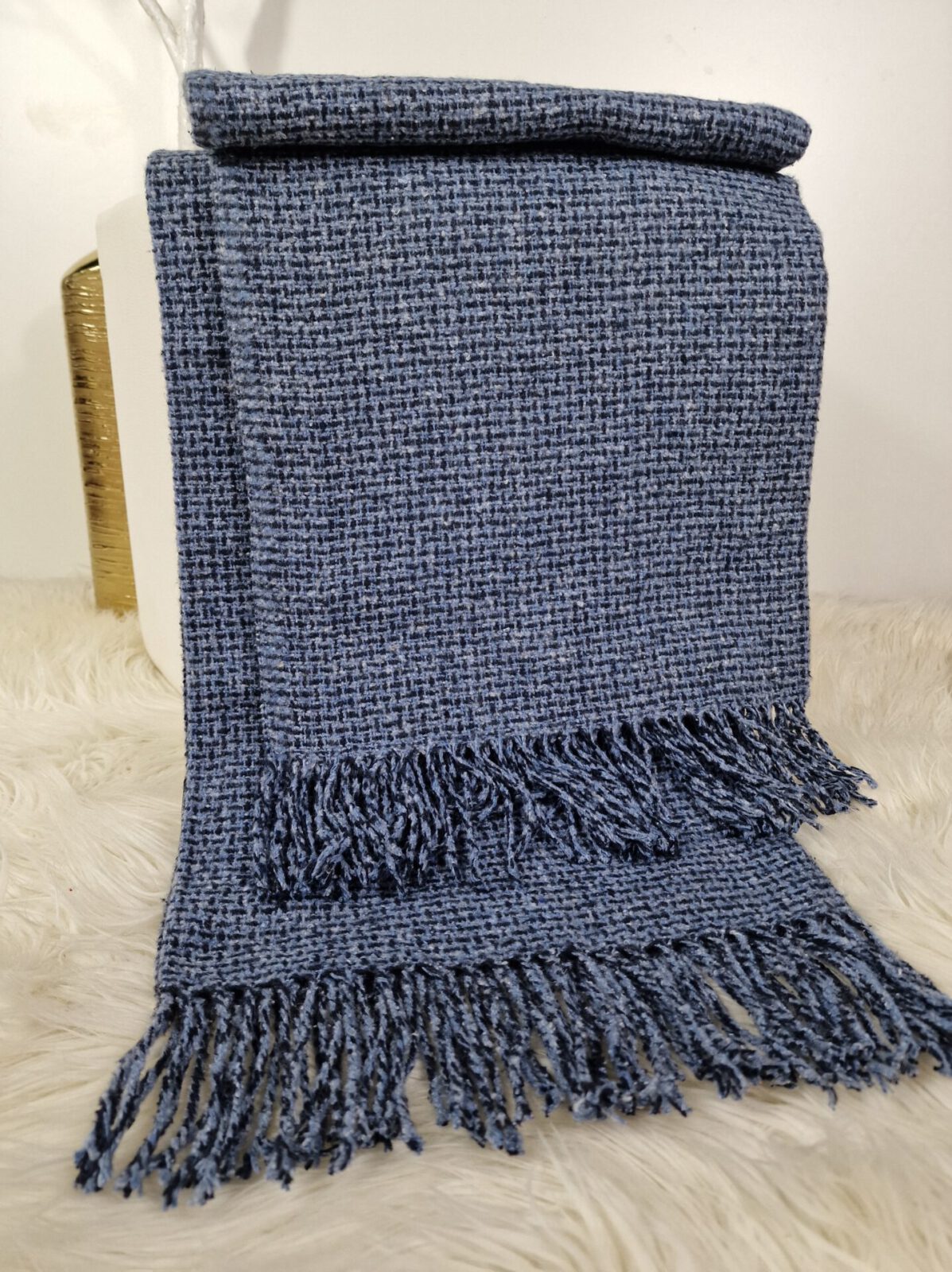 Wolldecken und Wollplaids