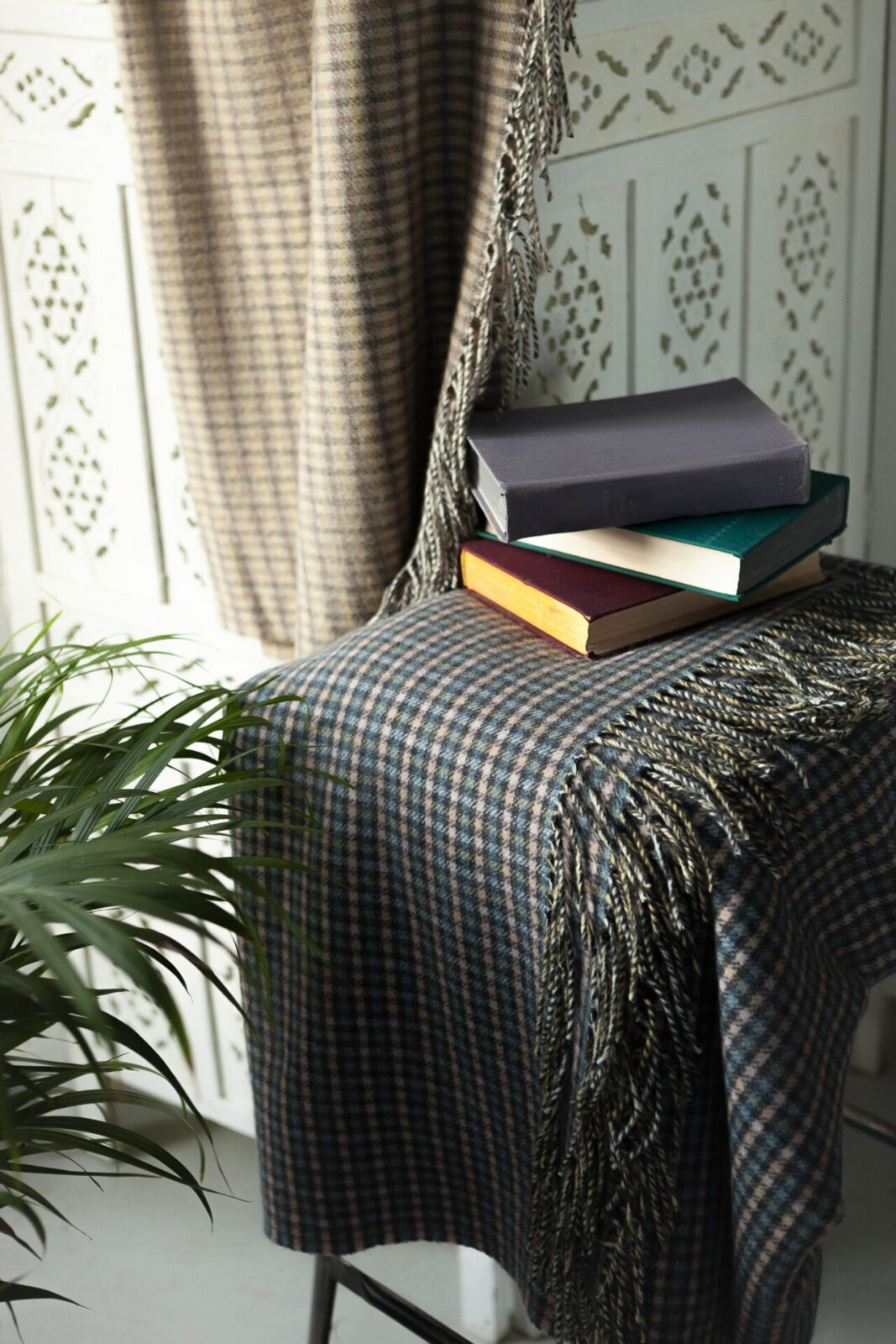 Wolldecken und Wollplaids