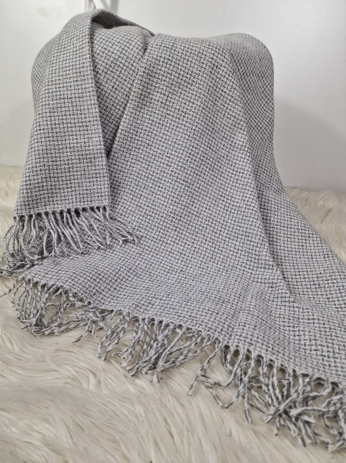 Wolldecken und Wollplaids