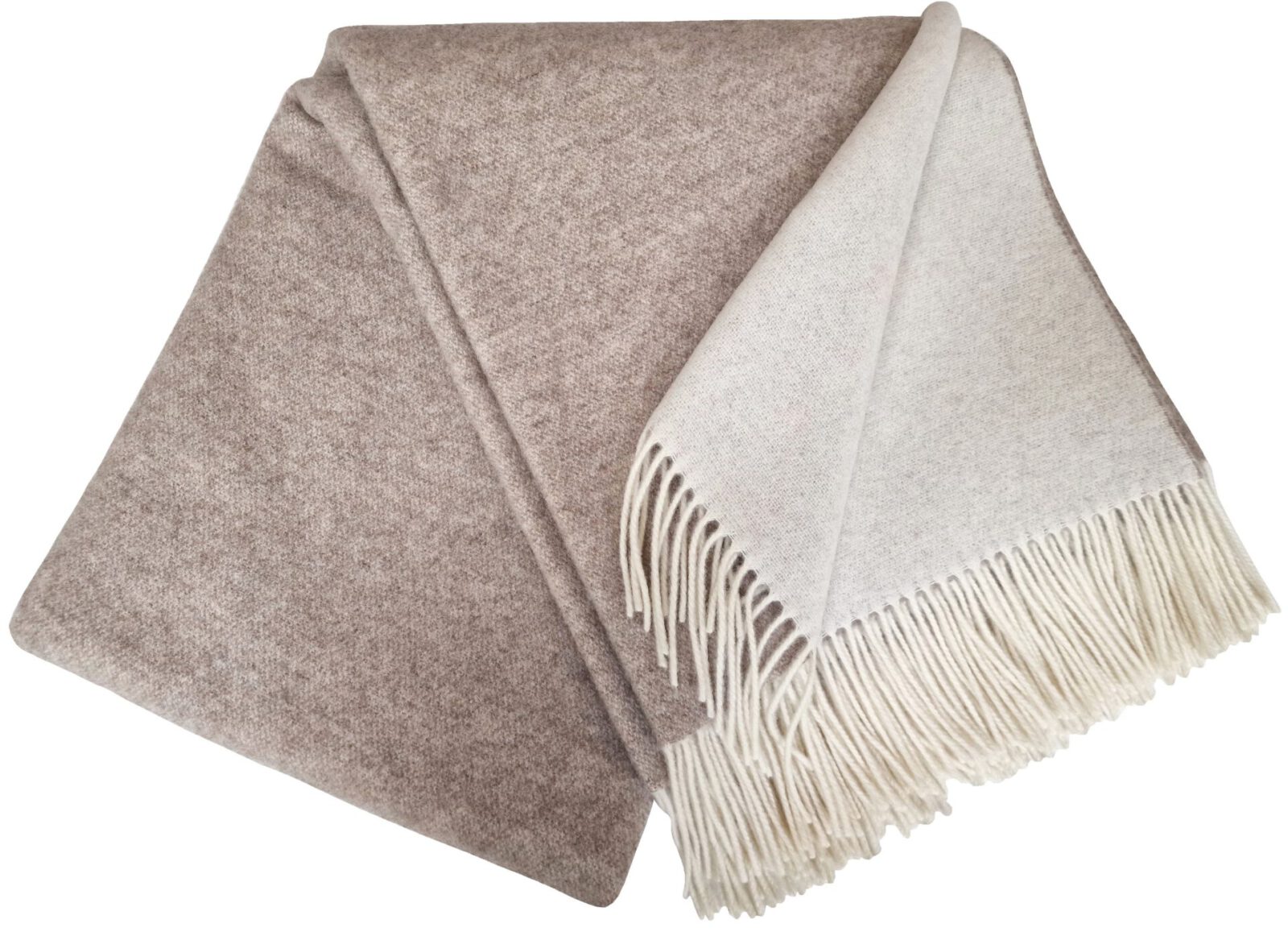 Wolldecken und Wollplaids