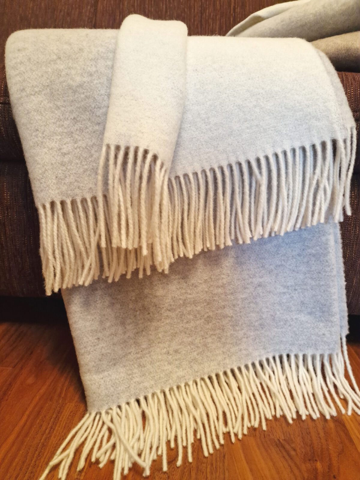 Wolldecken und Wollplaids