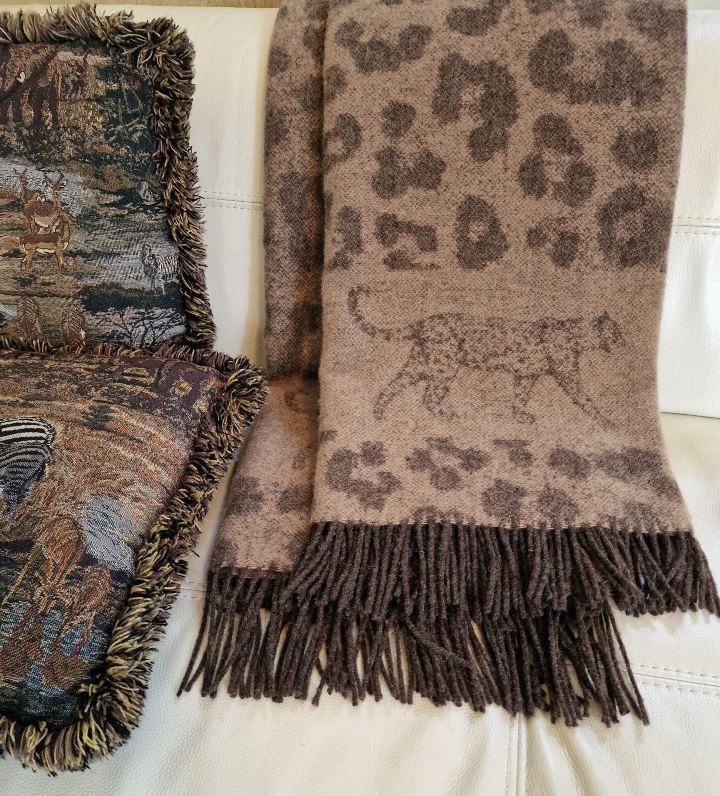 Wolldecken und Wollplaids