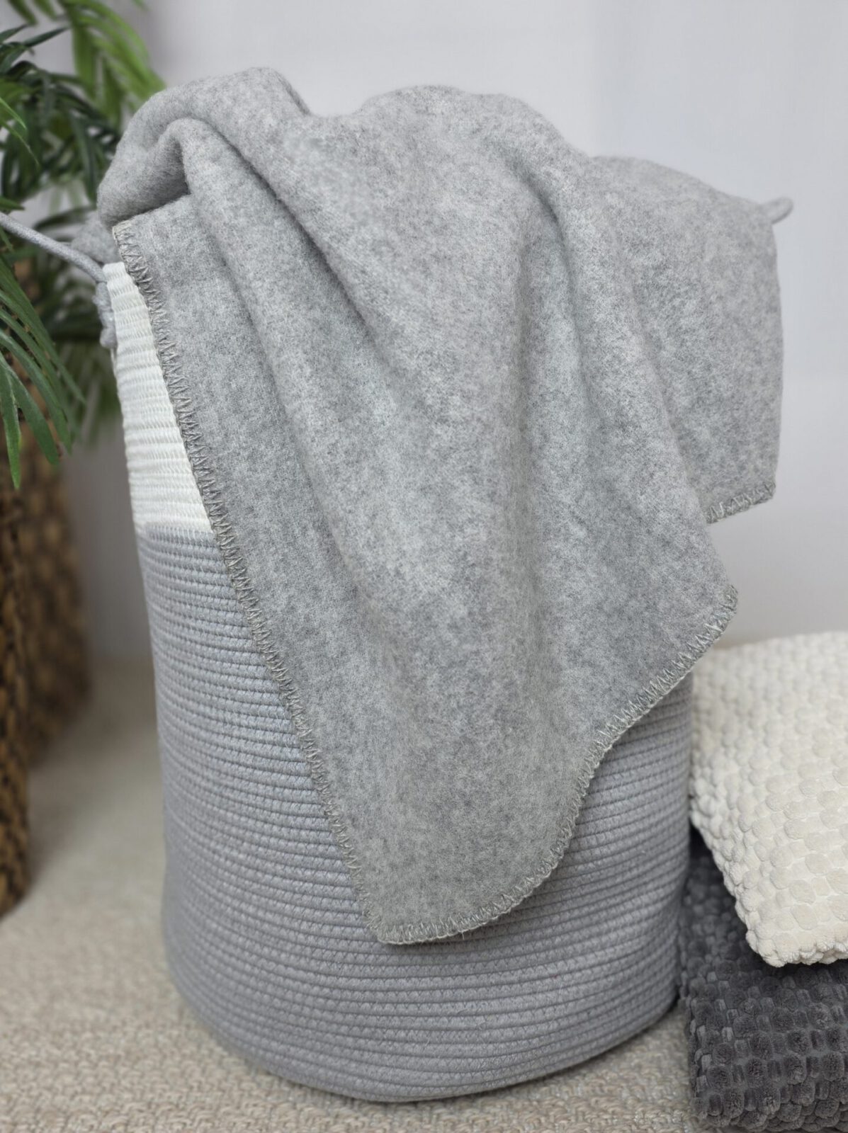 Wolldecken und Wollplaids