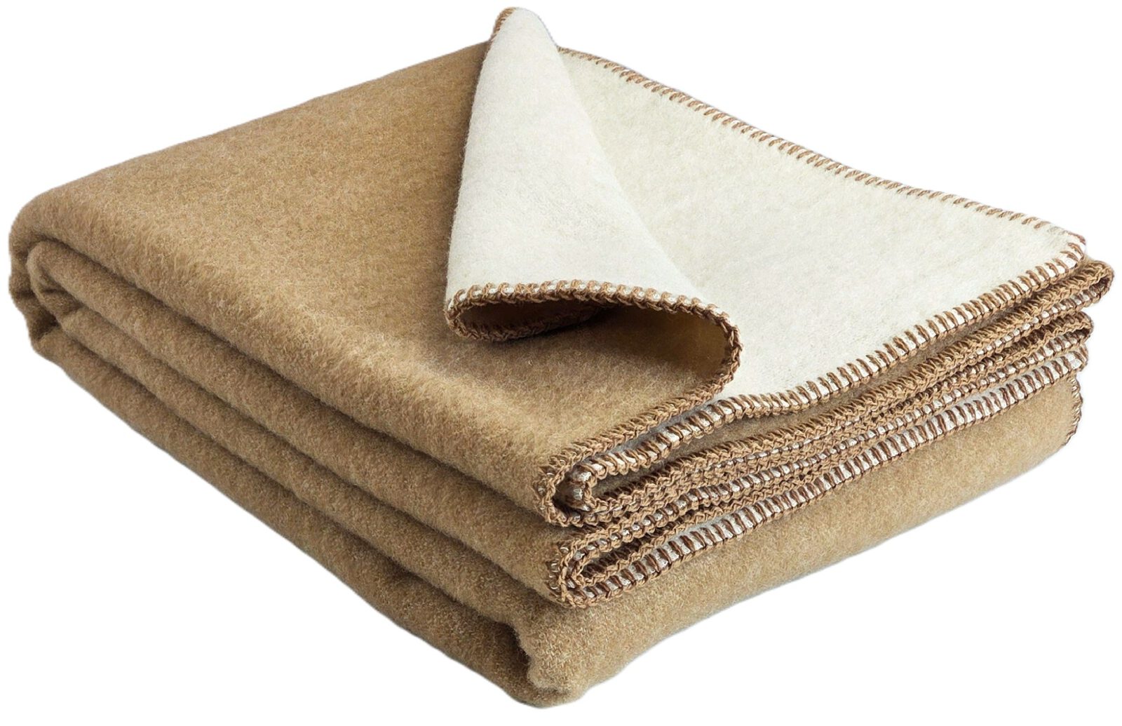 Wolldecken und Wollplaids