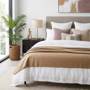 Alternative view of Wollplaid & Wolldecke "Selva U" beige