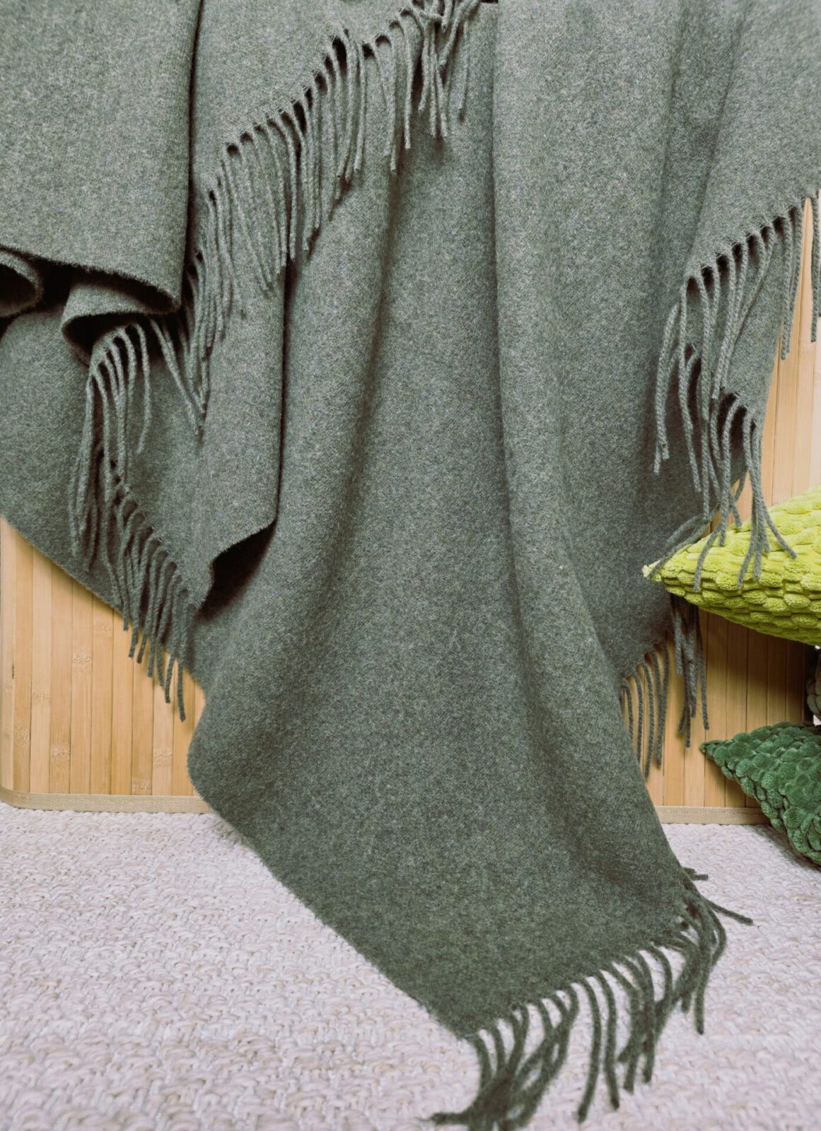 Wolldecken und Wollplaids