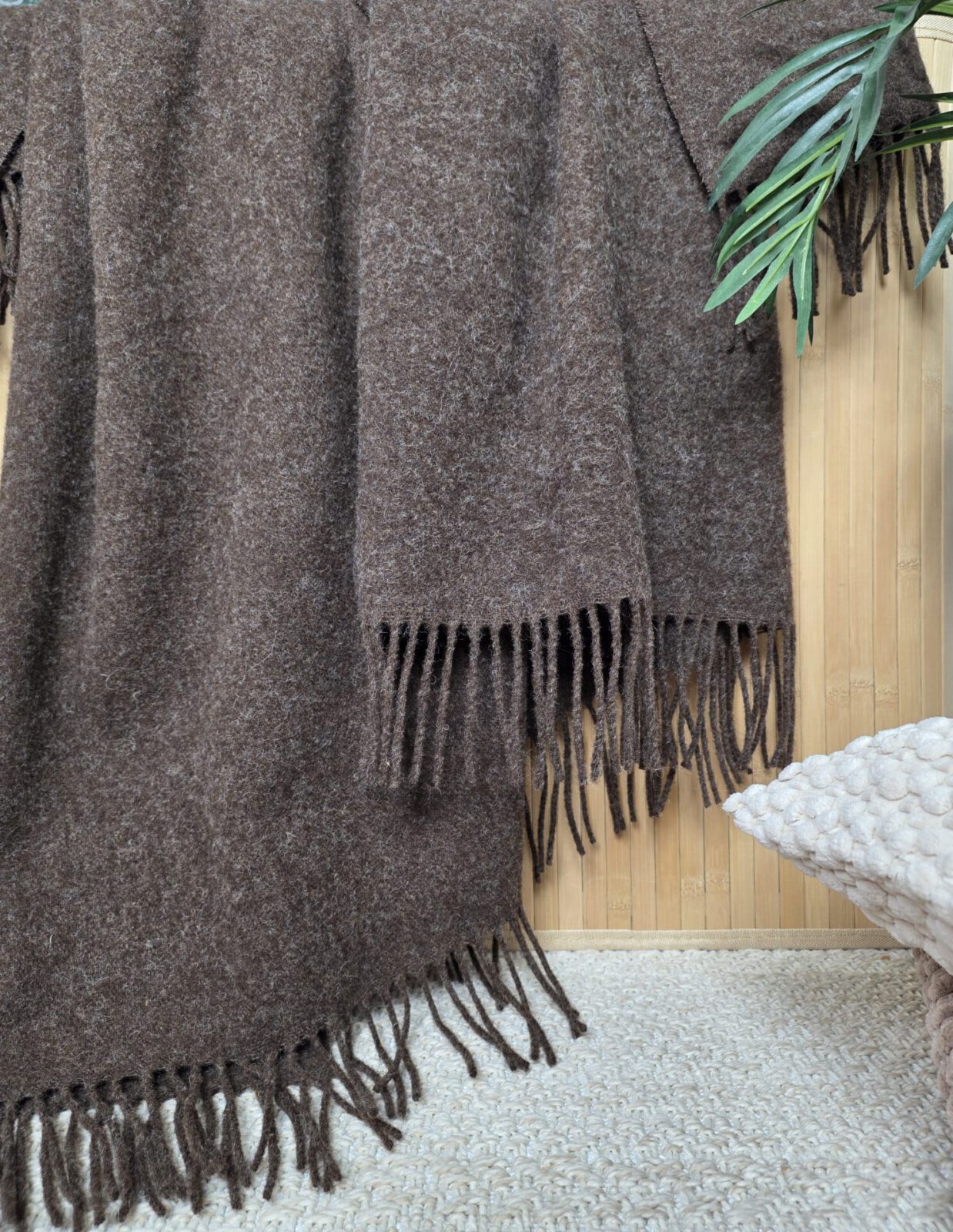 Wolldecken und Wollplaids