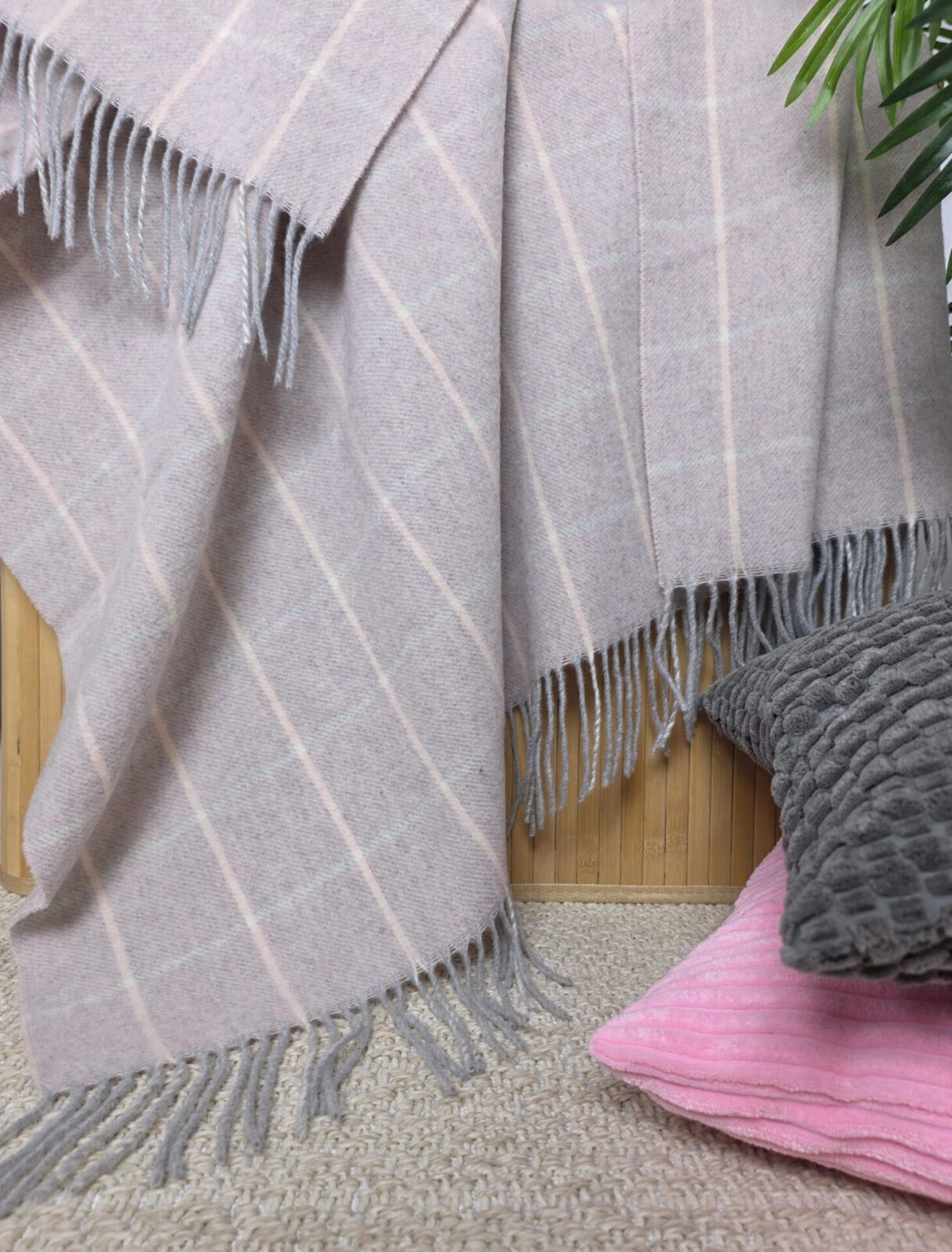 Wolldecken und Wollplaids