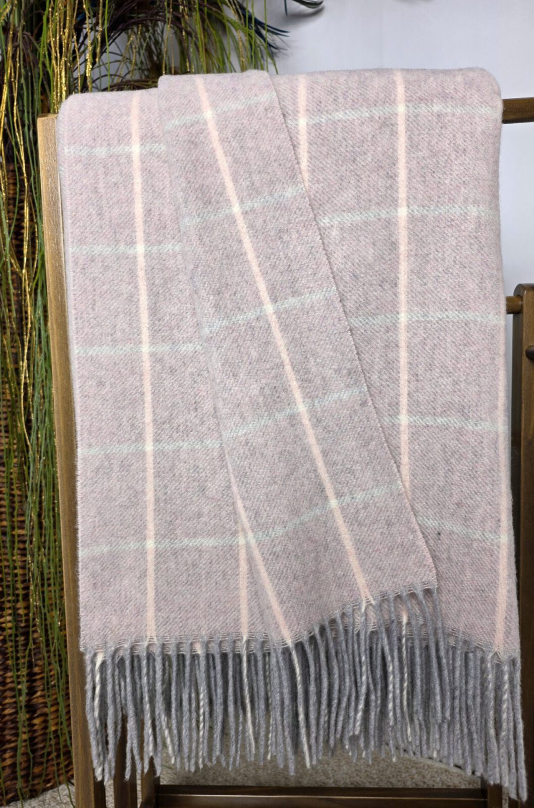 Wolldecken und Wollplaids
