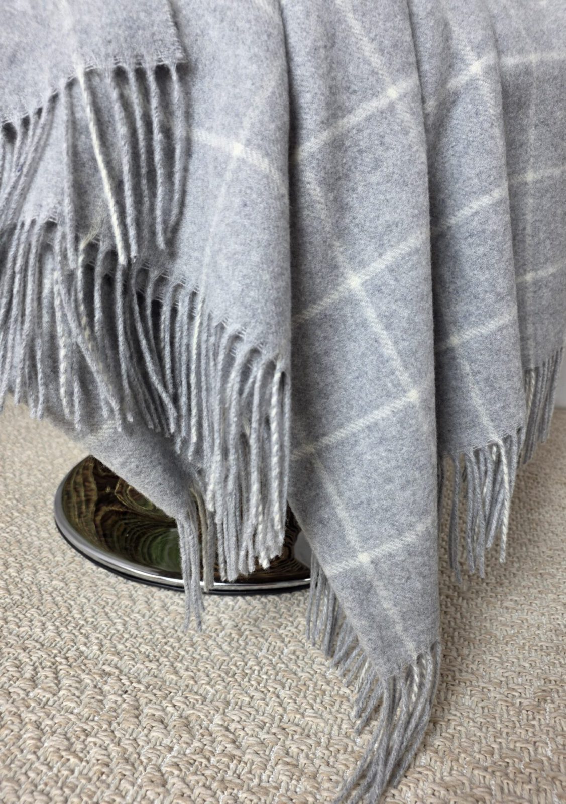 Wolldecken und Wollplaids