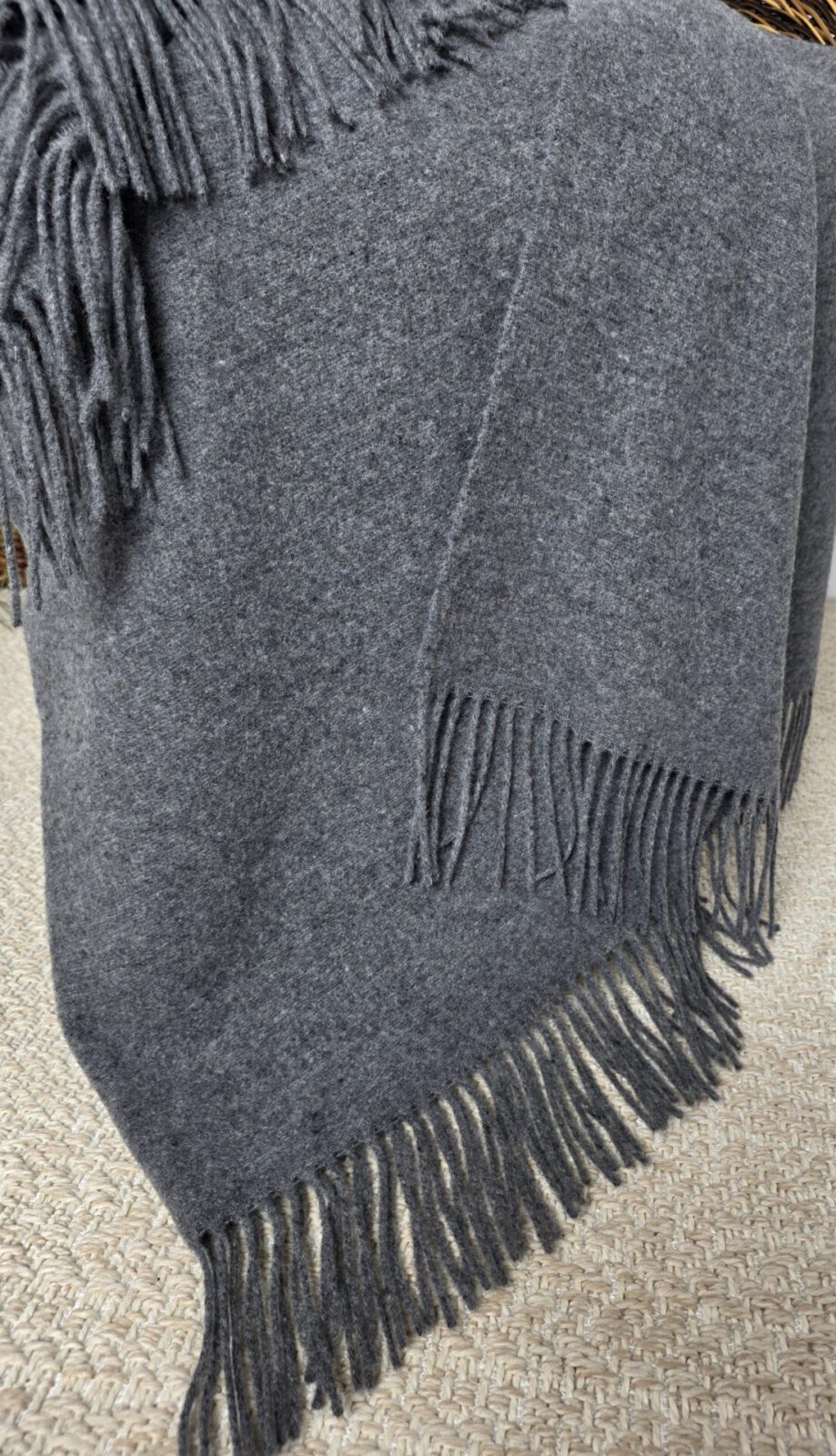 Wolldecken und Wollplaids