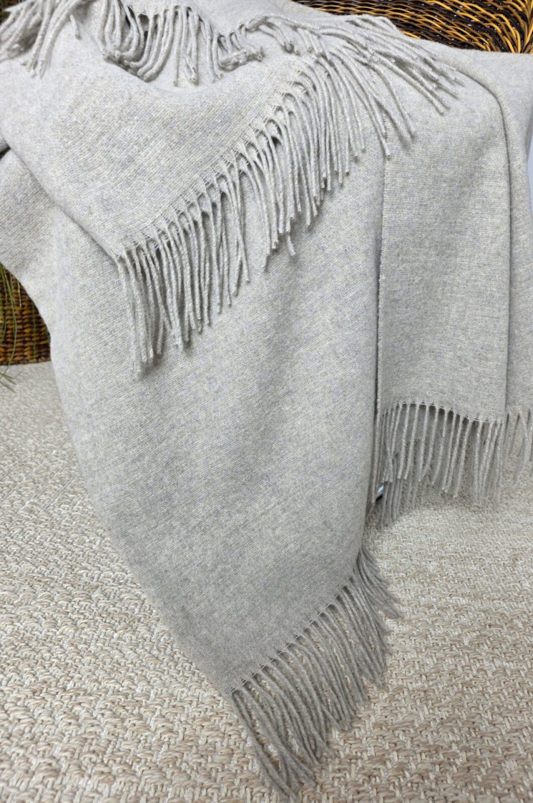 Wolldecken und Wollplaids