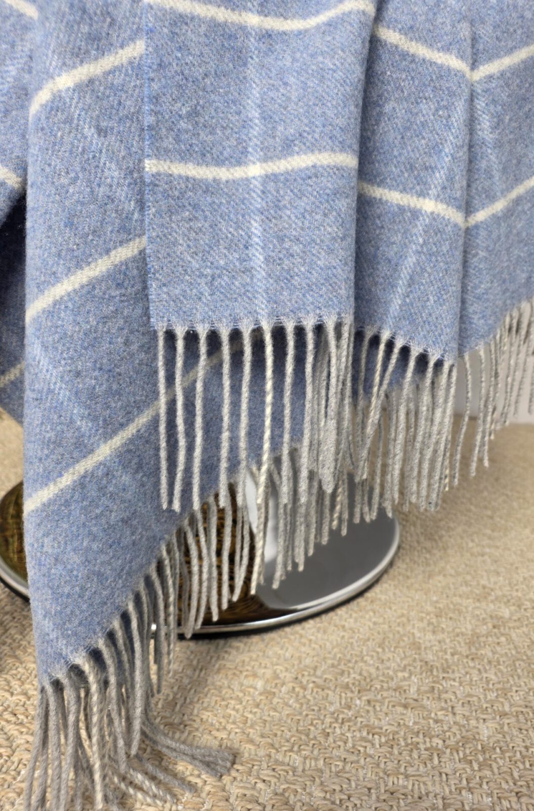 Wolldecken und Wollplaids