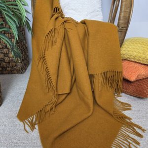 Alternative view of Wollplaid & Wolldecke "Tirol U" senf