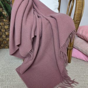 Alternative view of Wollplaid & Wolldecke "Tirol MU" altrosa