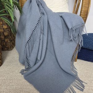 Alternative view of Wollplaid & Wolldecke "Tirol MU" hellblau