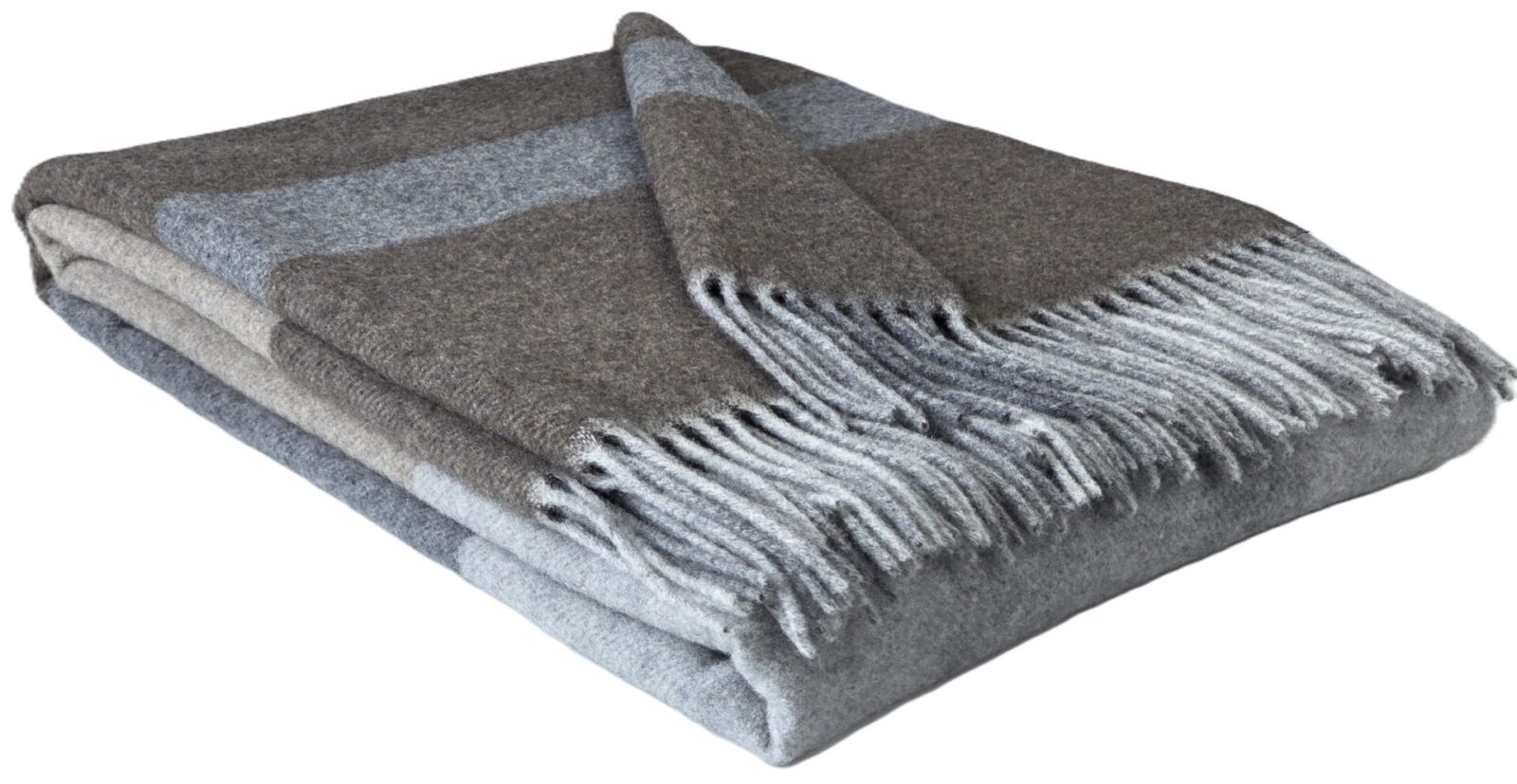 Wolldecken und Wollplaids