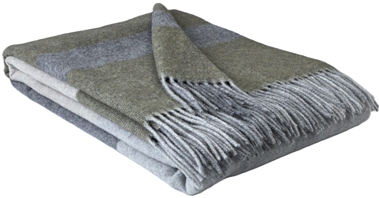 Wolldecken und Wollplaids