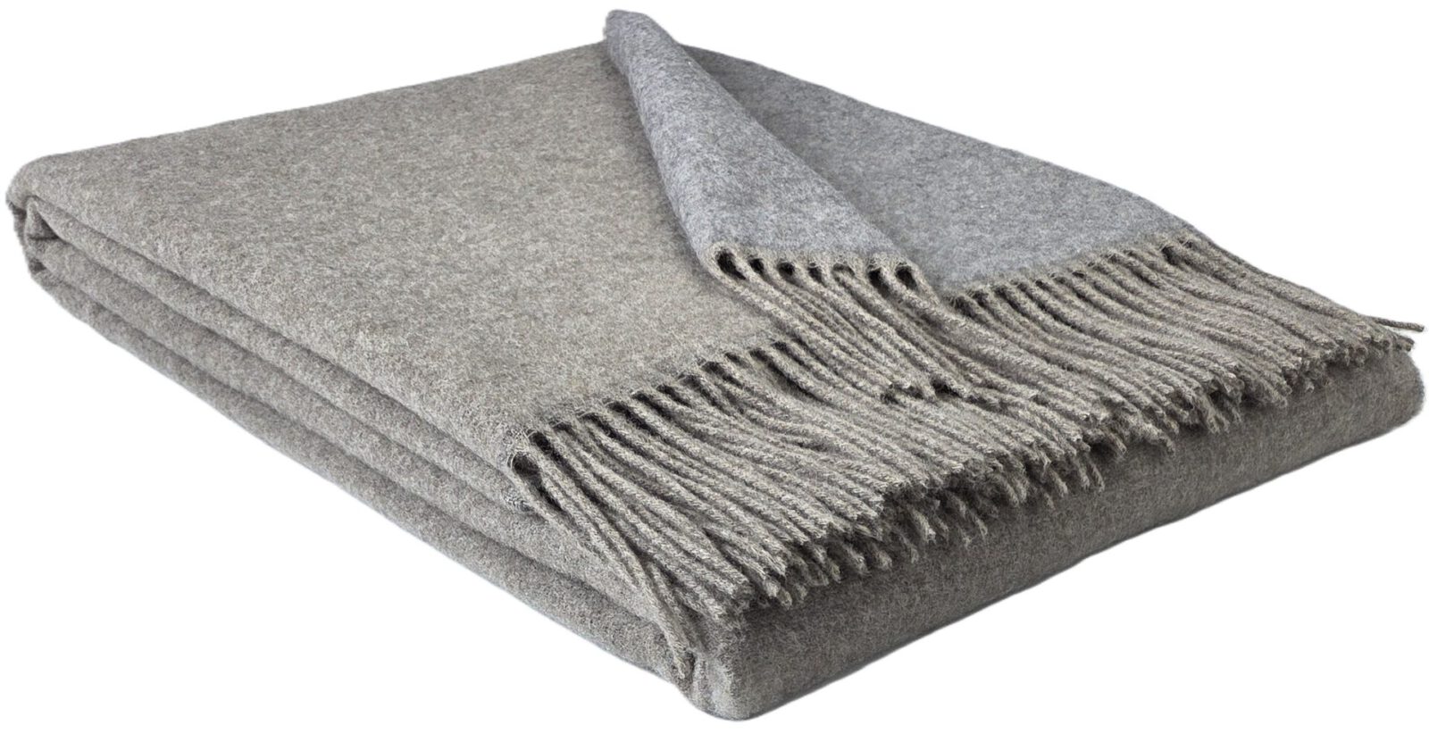 Wolldecken und Wollplaids