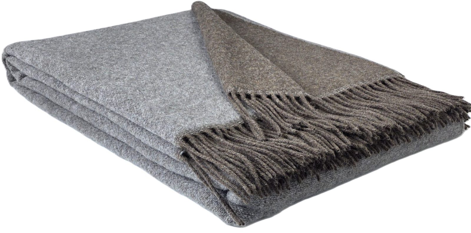 Wolldecken und Wollplaids