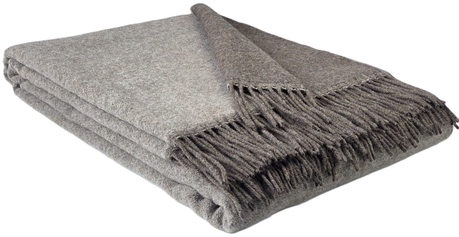 Wolldecken und Wollplaids