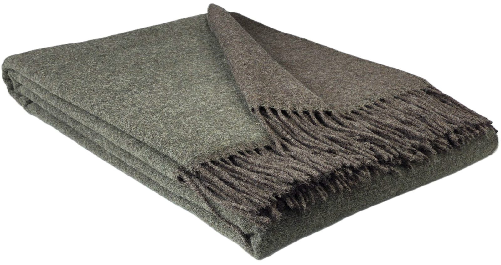 Wolldecken und Wollplaids