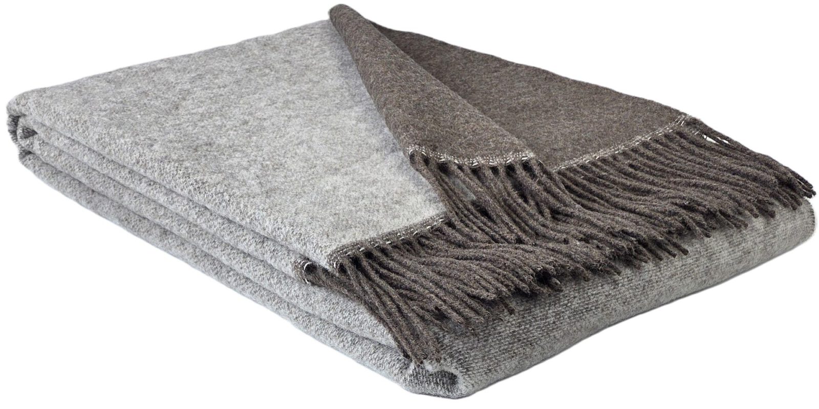 Wolldecken und Wollplaids