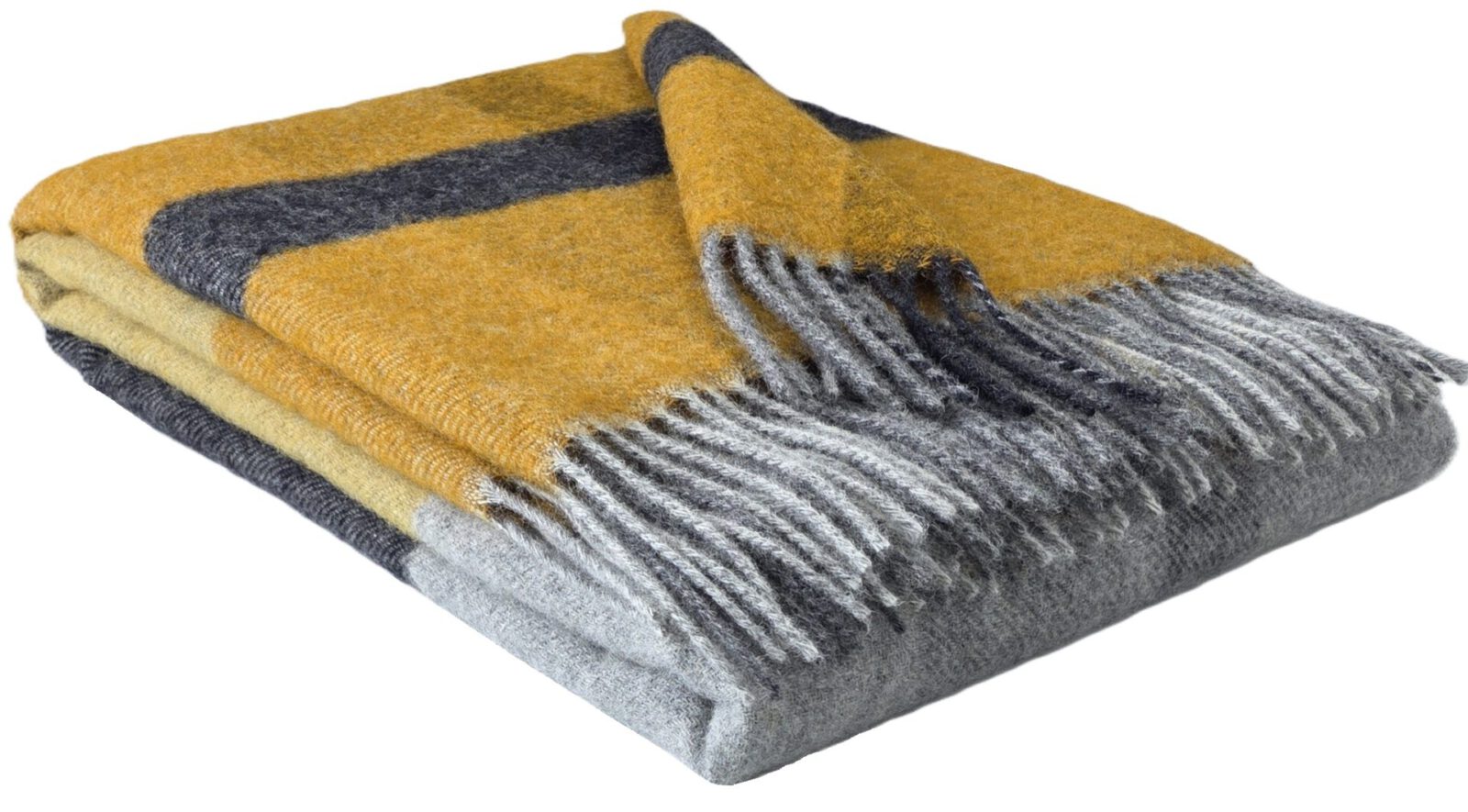 Wolldecken und Wollplaids