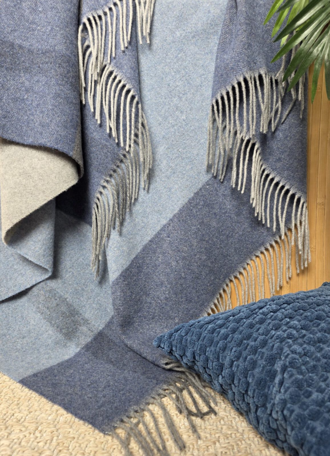 Wolldecken und Wollplaids