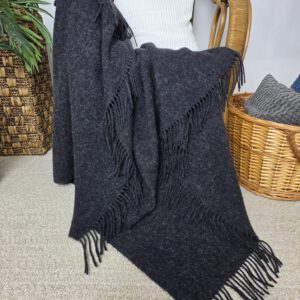 Alternative view of Wollplaid & Wolldecke "Tirol U" anthrazit