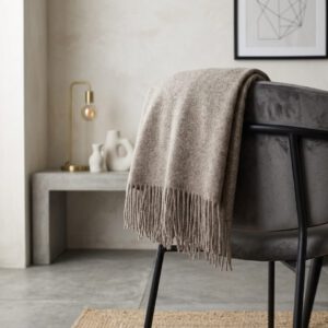 Alternative view of Wollplaid & Wolldecke "Tirol U" taupe